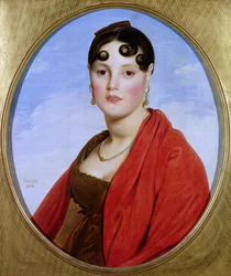 Porträt von Madame Aymon, oder La Belle Zelie, 1806